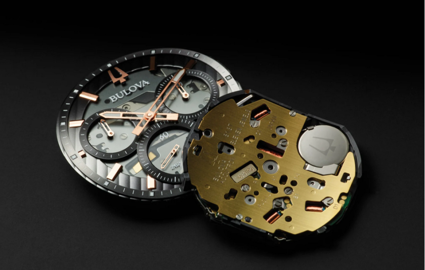 A Bulova nagyfrekvenciás szerkezete a Curve modellből. Forrás: www.teddybaldassarre.com