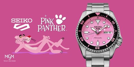 Seiko 5 Pink Panther bemutató – És ki is van festve. Rózsaszínre