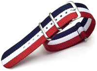 nylon óraszíj Ricardo Kronplatz, színes V1, NATO
