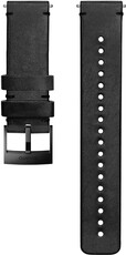 Bőrszíj Suunto 24mm (pro Suunto Spartan Sport, Spartan Sport Wrist HR/Baro, Suunto 9), fekete