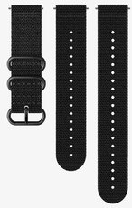 Textil pánt Suunto 24mm (pro Suunto Spartan Sport, Spartan Sport Wrist HR/Baro, Suunto 9), fekete