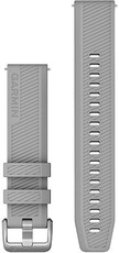szilikon óraszíj Garmin 20mm, Powder Grey, Quick Release, 010-12925-00