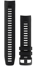 Szilikon óraszíj Garmin 22mm (kompatibilis Instinct), fekete, 010-12854-18