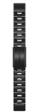 Titán karkötő Garmin 22mm (pro Garmin Fenix 8/7/6 (47mm), Epix 2 aj.), fekete, QuickFit