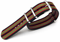 Nylon óraszíj Ricardo Kronplatz, színes V3, NATO