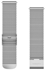 rozsdamentes acél óraszíj Garmin 20mm (kompatibilis Venu, Venu Sq, Venu 2 plus stb.), ezüst, milánói, Quick Release, 010-12924-23