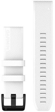 Szilikon óraszíj Garmin 22mm (kompatibilis Garmin Fenix 8/7/6 (47mm), Epix 2 stb.), fehér, QuickFit, 010-12901-01