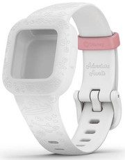 Műanyag óraszíj Garmin (kompatibilis Vívofit junior 3), fehér, Disney Princess, 010-12666-42