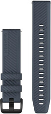 Szilikon óraszíj Garmin 20mm (kompatibilis Venu, Venu Sq, Venu 2 plus stb.), kék V1, Quick Release, 010-13076-01