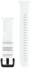 Szilikon óraszíj Garmin 20mm (kompatibilis Venu, Venu Sq, Venu 2+ stb.), fehér, Quick Release, 010-13076-02