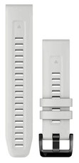 szilikon óraszíj Garmin 22mm (kompatibilis Garmin Fenix 8/7/6 (47mm), Epix 2 stb.), fehér V1, QuickFit, 010-13123-00