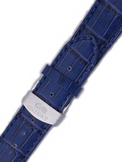 Bőr óraszíj Orient UDCGTSD 22mm (kompatibilis CEX0P), kék