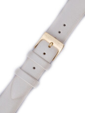 Bőr óraszíj Orient VDEUMAW 16mm (kompatibilis model FUNEK), fehér