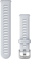 szilikon óraszíj Garmin 18mm (kompatibilis Venu 2S, Vívoactive 4S, Vívomove 3S stb.), fehér, Quick Release, 010-11251-3F