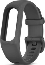 Szilikon óraszíj Garmin (kompatibilis Vívosmart 5), szürke, méret S/M, 010-13201-03