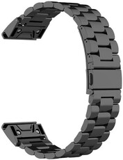 rozsdamentes acél óraszíj Ricardo Tiorre 26mm, Black, QuickFit