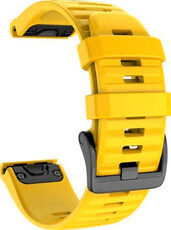 szilikon óraszíj Ricardo Livigno 20mm, Yellow, QuickFit