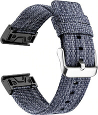 nylon óraszíj Ricardo Cervinia 26mm, Blue/Black, QuickFit