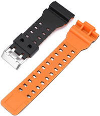 Műanyag óraszíj Ricardo Felino 16mm (kompatibilis Casio G-Shock GA-100, GA-110, GD-120, GLS-100), fekete V3