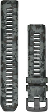Szilikon óraszíj Garmin (kompatibilis Instinct 2), szürke/terepmintás, 010-13105-04