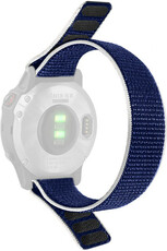 nylon óraszíj Ricardo Cortina 20mm, Blue, átfűzős