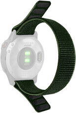 Nylon óraszíj Ricardo Cortina 22mm, Green, átfűzős