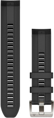 szilikon óraszíj Garmin 22mm (kompatibilis Garmin MARQ), fekete, 010-13225-00