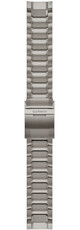 titán óraszíj Garmin 22mm (kompatibilis Garmin MARQ 2), ezüst, QuickFit, 010-13225-12