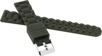 Szilikon pánt JVD RJ7192.3 18mm, zöld, gyerek