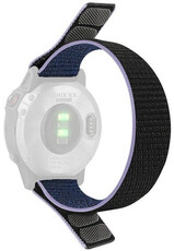 nylon óraszíj Ricardo Cortina 26mm, Dark Blue, átfűzős