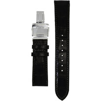Bőr óraszíj Orient UL015011J0 22mm (kompatibilis RA-AK00), fekete