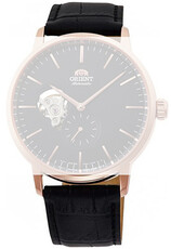 Bőr óraszíj Orient UL036011P0 20mm (kompatibilis RA-AR01), fekete
