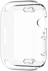 Védő tok (pro Apple Watch 41mm), szilikon, átlátszó