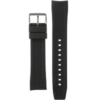 Szilikon óraszíj Orient UR003011N9 22mm (kompatibilis RA-AK06), fekete