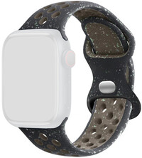 szilikon óraszíj Ricardo (kompatibilis Apple Watch 42/44/45/49mm), fekete