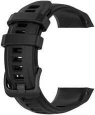Szilikon óraszíj Ricardo Elmo 20mm (kompatibilis Garmin Instinct 2S), Black