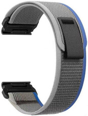 Nylon óraszíj Ricardo Carezza 26mm, Light Gray, QuickFit