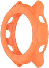 Védőtok (kompatibilis Garmin Forerunner 255S), műanyag, narancssárga