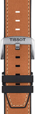 Bőrszíj Tissot T852.047.777 23mm, barna, Quick Release