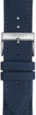Szövet óraszíj Tissot T852.046.783 22mm, kék, Quick Release