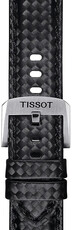 Szövet óraszíj Tissot T852.046.829 20mm, fekete, Quick Release