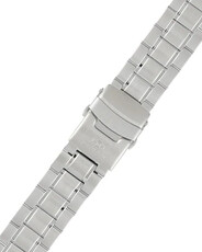 rozsdamentes acél óraszíj Orient PDFDSSS 26mm (kompatibilis model TT15), ezüst