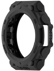 Védő tok (pro Amazfit T-Rex 2), műanyag, fekete