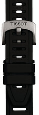 szilikon óraszíj Tissot T852.049.249 21mm, fekete (méret XS), Quick Release