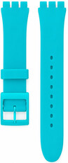 Szilikon óraszíj Ricardo Barletta 19mm (kompatibilis Swatch), türkiz