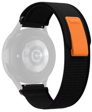 Nylon óraszíj Ricardo 20mm (kompatibilis Garmin Venu, Venu Sq, Venu Sq 2, Venu 2 plus aj.), fekete, Quick Release