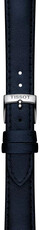 Bőrszíj Tissot T852.050.307 22mm, kék, vegan, Quick Release