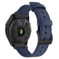 Ricardo Nylon szíj 26mm (Garmin Fenix 8/7X/6X (51mm), Tactix stb.), kék V3, QuickFit