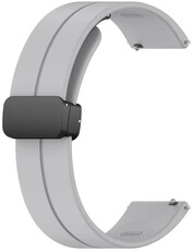Szilikon pánt Ricardo 22mm (pro Huawei Watch GT 4, 5), szürke V1, Quick Release