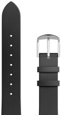 Bőrszíj JVD RBR14C819-LEA-V2 16mm, fekete